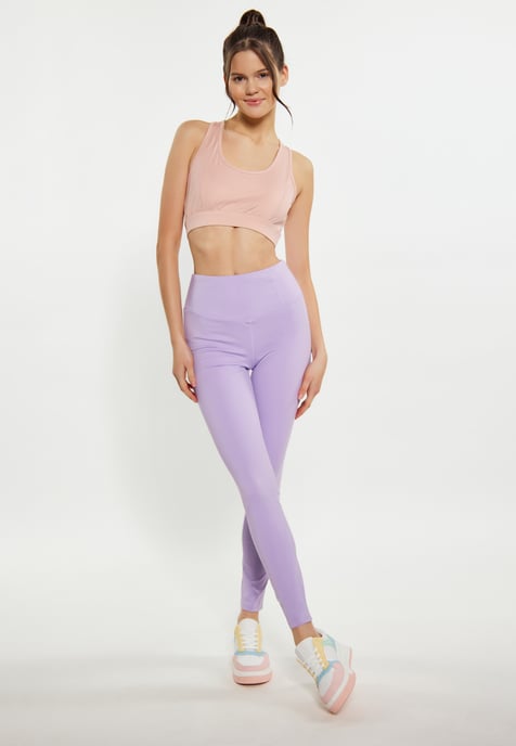 Mymo Crop-Top Damen Makrone Rosa - Image 2