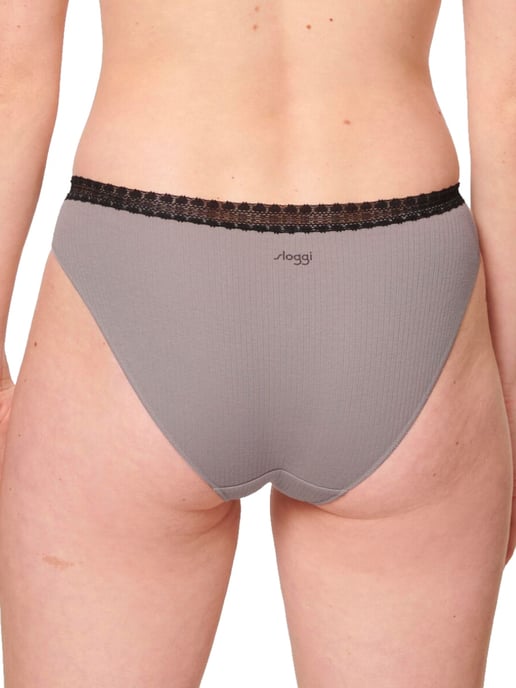 GO Ribbed Tai Briefs 2 Pack