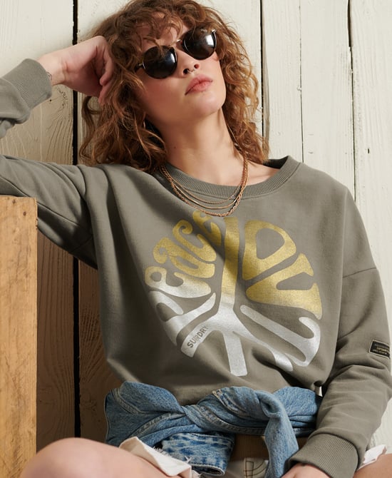 Superdry Military Narrative Sweatshirt