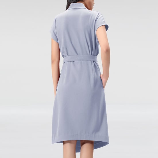 Cache-Coeur Kleid mit V-Ausschnitt - Image 1