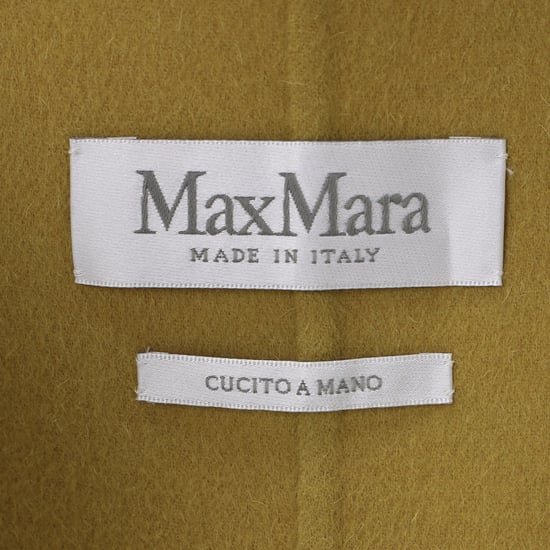 Max Mara Wende-Weste aus gelber Wolle - Image 4