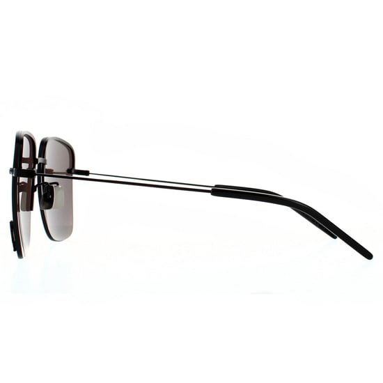 Saint Laurent Square Damen Schwarz Grau Sonnenbrille - Image 3