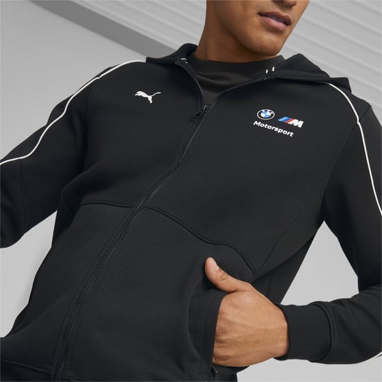 PUMA Mens BMW M Motorsport Hooded Sweat Jacket