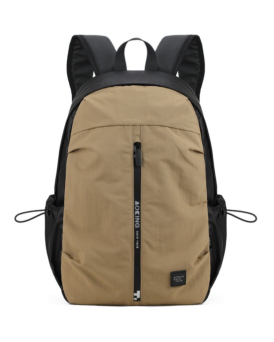 Aoking Backpack Unisex LIGHT BROWN