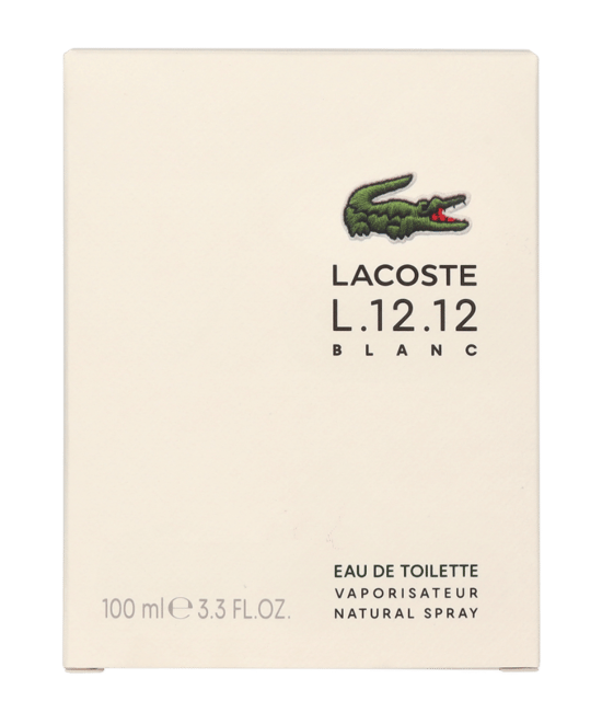 Lacoste Eau De Lacoste L.12.12 Blanc Eau de Toilette 100ml - Image 2