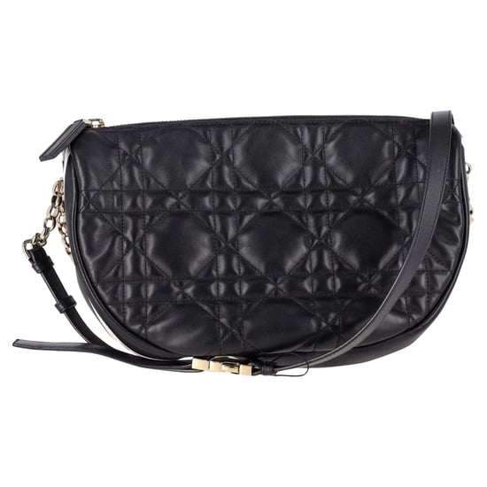 Dior Vibe Medium Hobo-Tasche aus schwarzem Cannage-Lammleder - Image 4