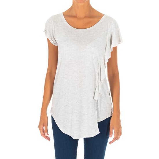 Kurzarm-T-Shirt mit Rundhalsausschnitt für Frauen 10DMT0277 - Image 1