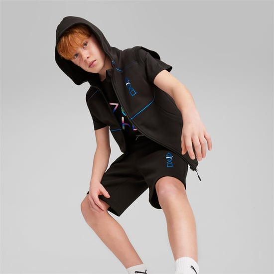 PUMA x PLAYSTATION Jungen Ärmellose Kapuzenjacke - Image 3