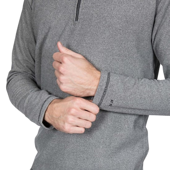 Trespass Mens Keynote Fleece Top (Black)