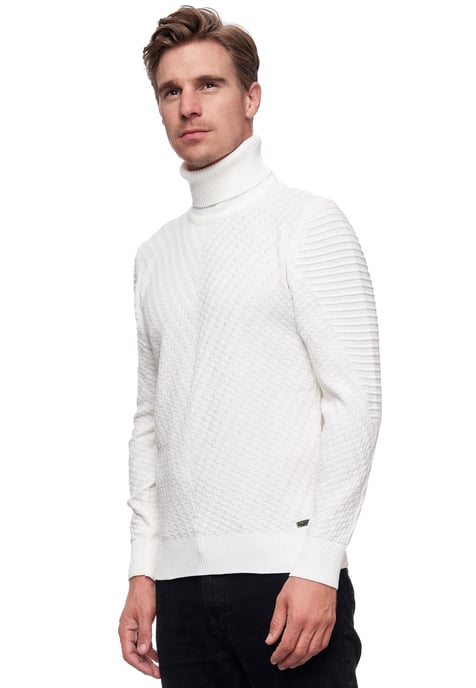Rusty Neal Pullover Coltrui Weiß - Image 4