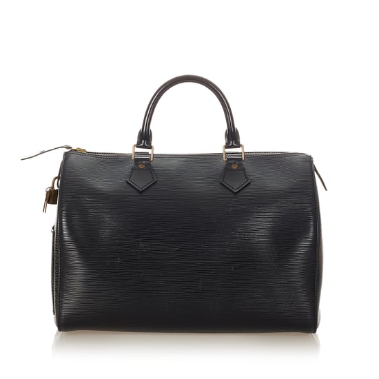 Vintage Louis Vuitton Epi Speedy 30 Black - Image 1