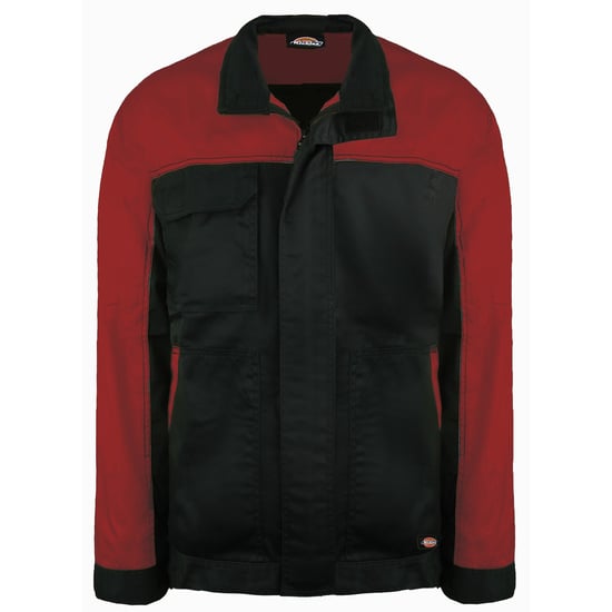 Dickies Everyday Herren schwarz/rote Arbeit tragen Jacke - Image 1