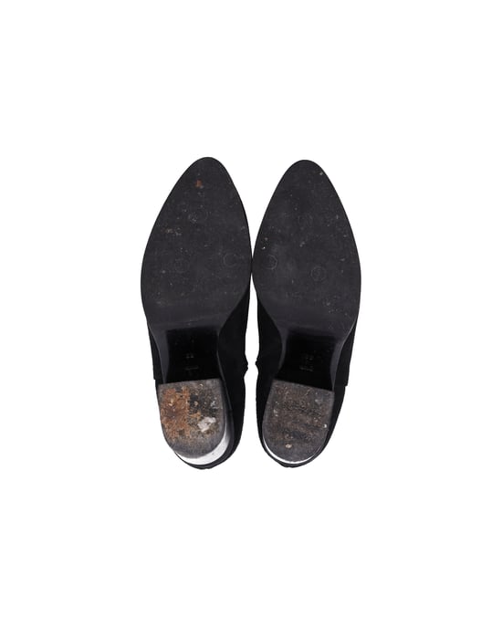 Alexander Wang Gabi Stiefel aus schwarzem Wildleder - Image 6