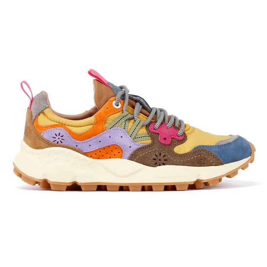 Flower Mountain Yamano 3 Wildleder hellblau/gelb/braun Turnschuhe - Image 5