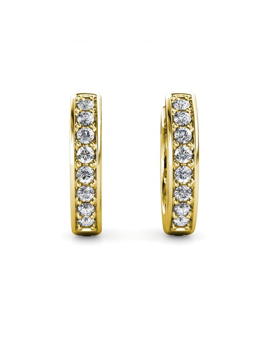 Parure et Coffret Kreis-Reifen - Doré et Cristal - Image 5