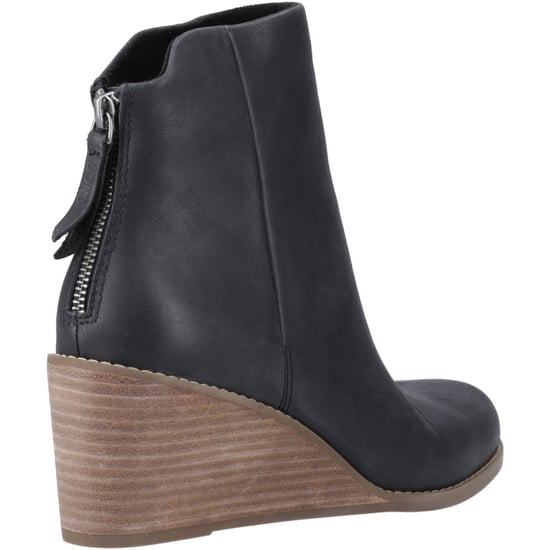 TOMS Casey Leder Damen Schwarz Stiefel - Image 2