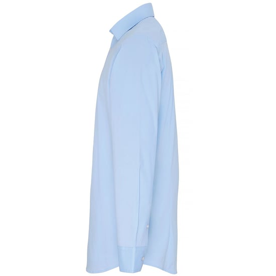 Premier Mens Stretch Fit Popeline Langarmhemd (hellblau) - Image 3
