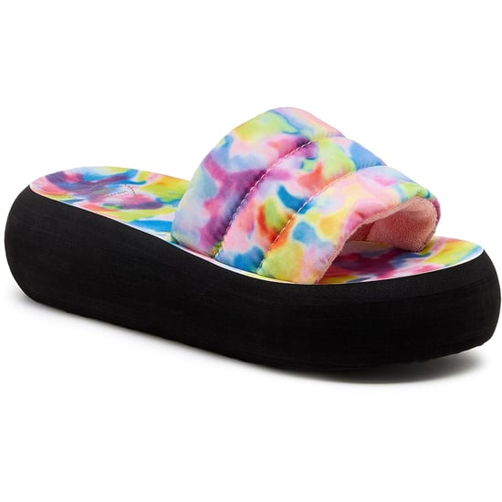 Rocket Dog Splash Loyal Tie Dye Damen Textil Sandalen in Pink/Multi - Image 1