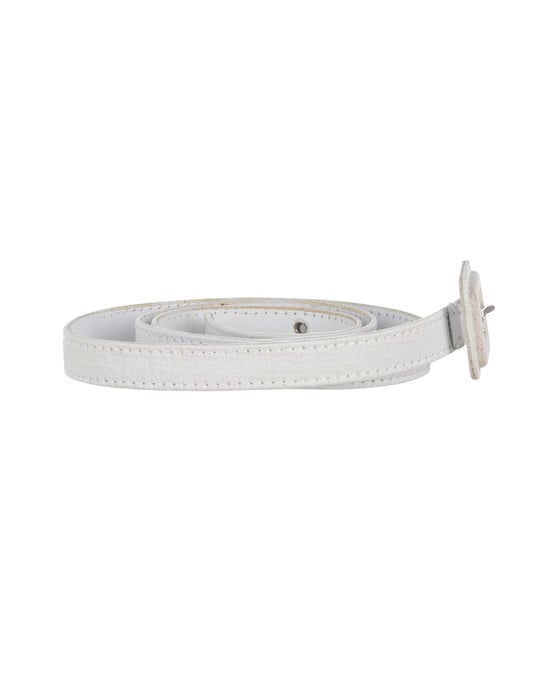 Dior Gürtel aus weißem Leder - Image 3