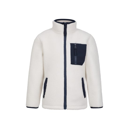 Mountain Warehouse - "Atlas" Fleecejacke Durchgehender Reißverschluss für Kinder (Beige) - Image 1