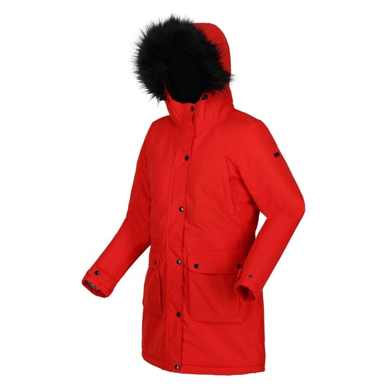 Regatta Womens/Ladies Voltera Heated Waterproof Jacket (Code Red)