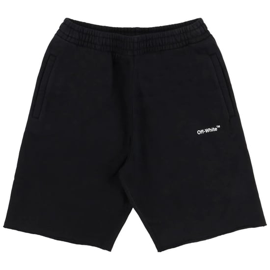 Off-White Outline Marker Arrow Black Sweat Shorts