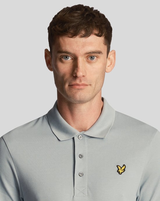 Herren-Poloshirt von Lyle & Scott in Blau - Image 4