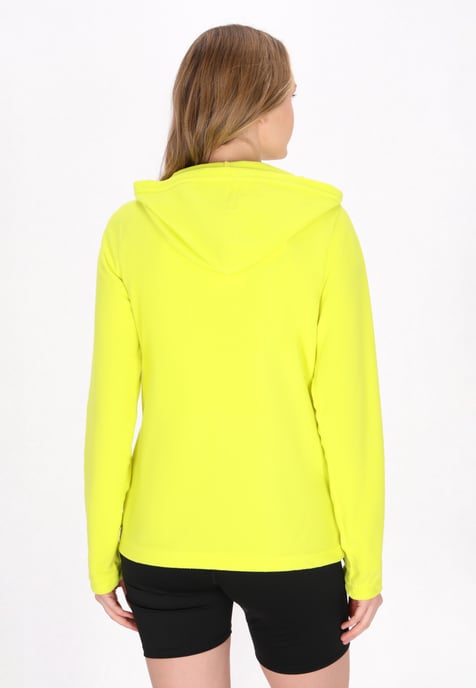 Mymo Fleecejacke Damen Limette - Image 4