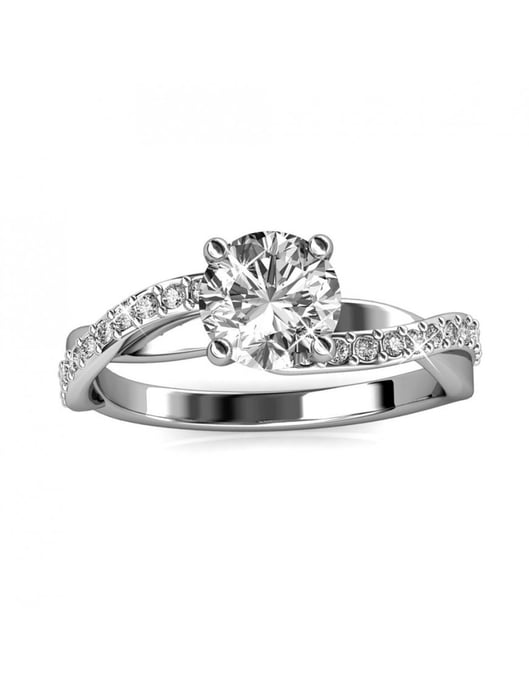 Eleanor Ring - Silber und Kristall - Image 4
