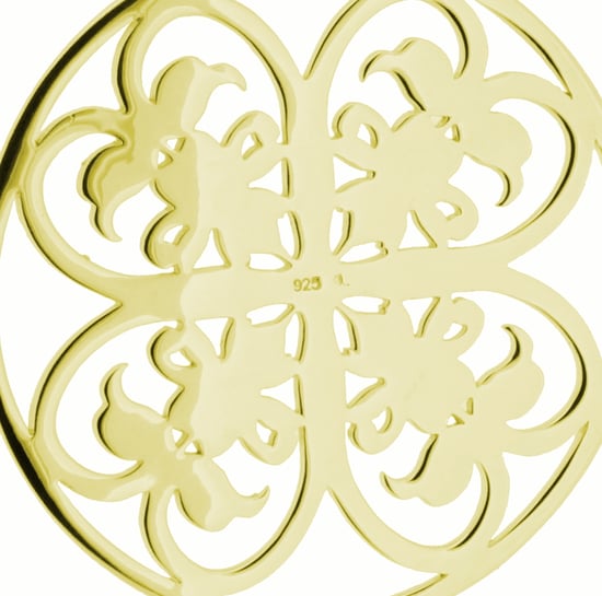 Orphelia Damen-Kette aus 925er Sterlingsilber mit Anhänger – Gold ZH-6035/2 - Image 4