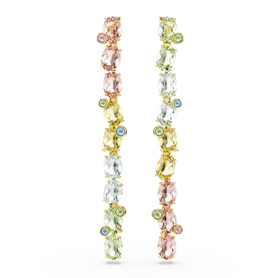 Swarovski 'Gema' Damen Ohrhänger aus vergoldetem Metall - Gold 5705809 - Image 1