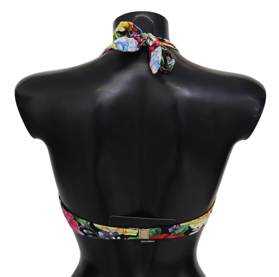 Dolce & Gabbana Women's Maillots de bain à imprimé floral multicolore Tops de bikini - Image 2