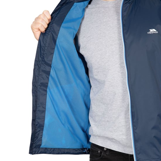 Trespass Herren Briar wasserdichte Jacke (Marine) - Image 3