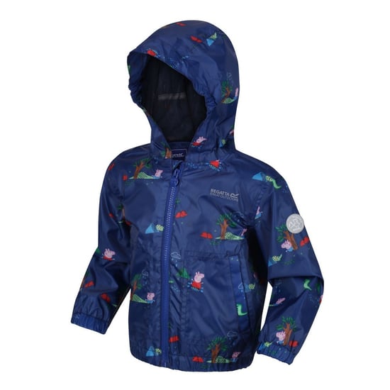 Regatta - "Muddy Puddle" Jacke, wasserfest, mit Kapuze für Kinder (Royal Blau) - Image 3