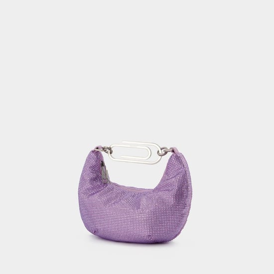 Binder Clip 20 Bag in Strass / Lilac