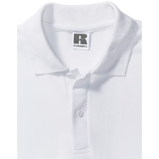 Russell - "Classic" Poloshirt für Herren (Weiß) - Image 4