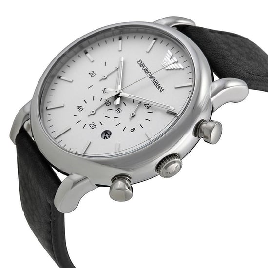 Emporio Armani Luigi Schwarz Herren Armbanduhr AR1807 - Image 2