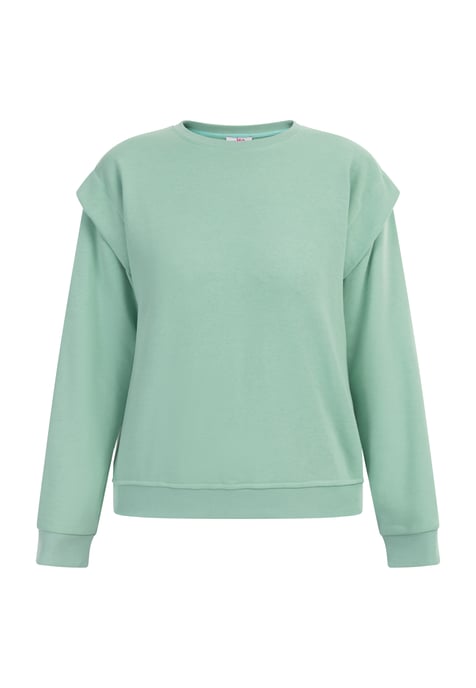 Mymo Sweatpullover Damen Minze - Image 1