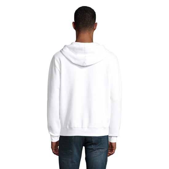SOLS - "Spike" Hoodie mit durchgehendem Reißverschluss für Herren (Weiß) - Image 2