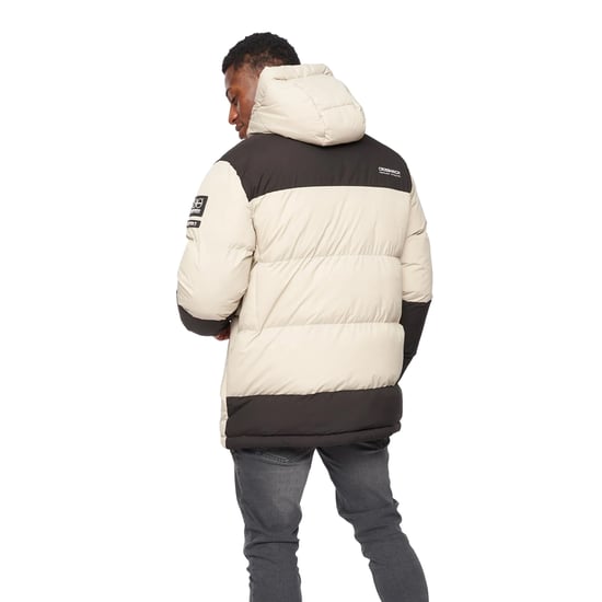 Crosshatch - "Squadage" Jacke Verkleidet für Herren (Steinfarben) - Image 2