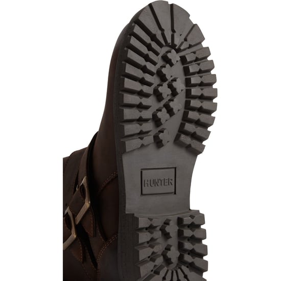 Hunter Ness Leder Damen Stiefel Braun - Image 3