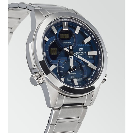 Casio Edifice Herren-Silberuhr ECB-30D-2AEF - Image 2