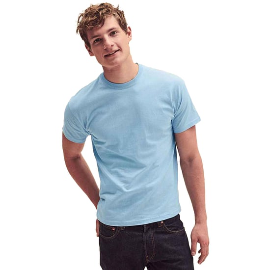Fruit Of The Loom | Mens Crew Neck Kurzarm T-Shirt-Himmelblau (5er Pack) - Image 1