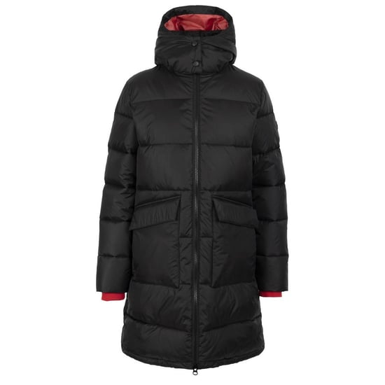 Trespass Womens/Ladies Parkview Lange Länge Casual Jacke (Schwarz) - Image 1