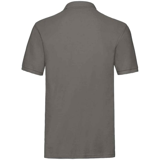 Fruit of the Loom Herren Premium Baumwolle Pique Polo Shirt (Hellgrau) - Image 2