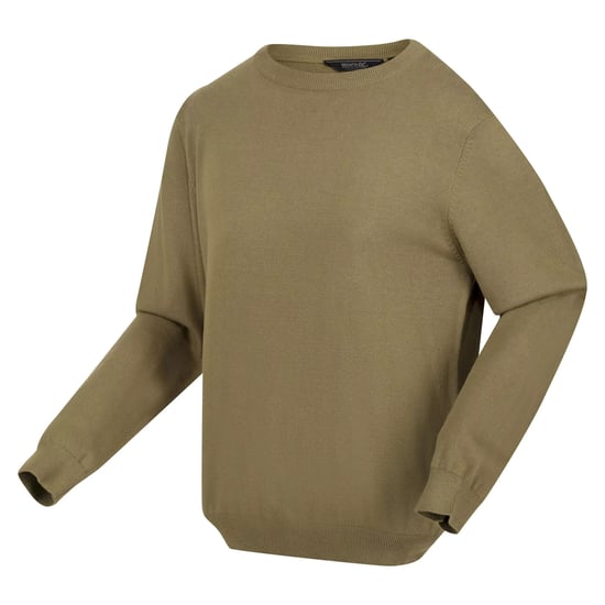 Regatta Mens Kaelen Knitted Jersey Jumper (Capulet)