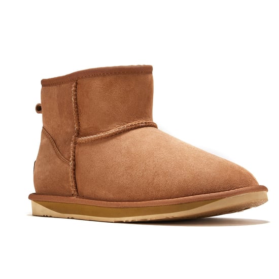 Mens Cosy X Short Chestnut Boots
