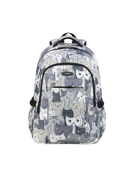 Aoking Rucksack Unisex GREY - Image 1