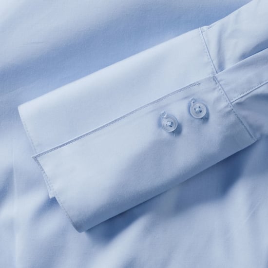 Russell - Langärmelige Stretch-Bluse - Damen (Hellblau) - Image 4