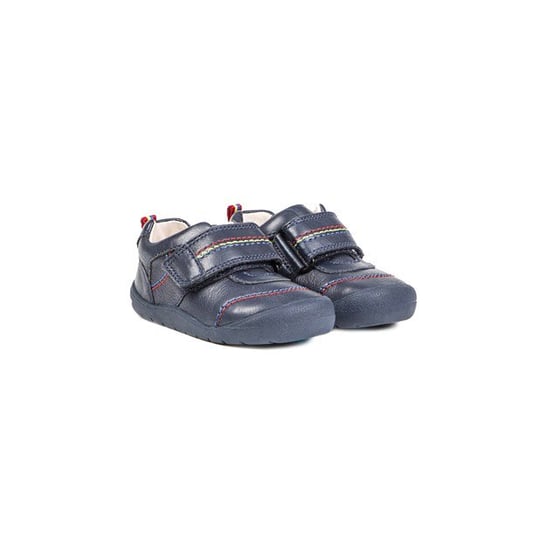 Start-Rite First Zak Leder Baby Schuhe - Marine - Image 2